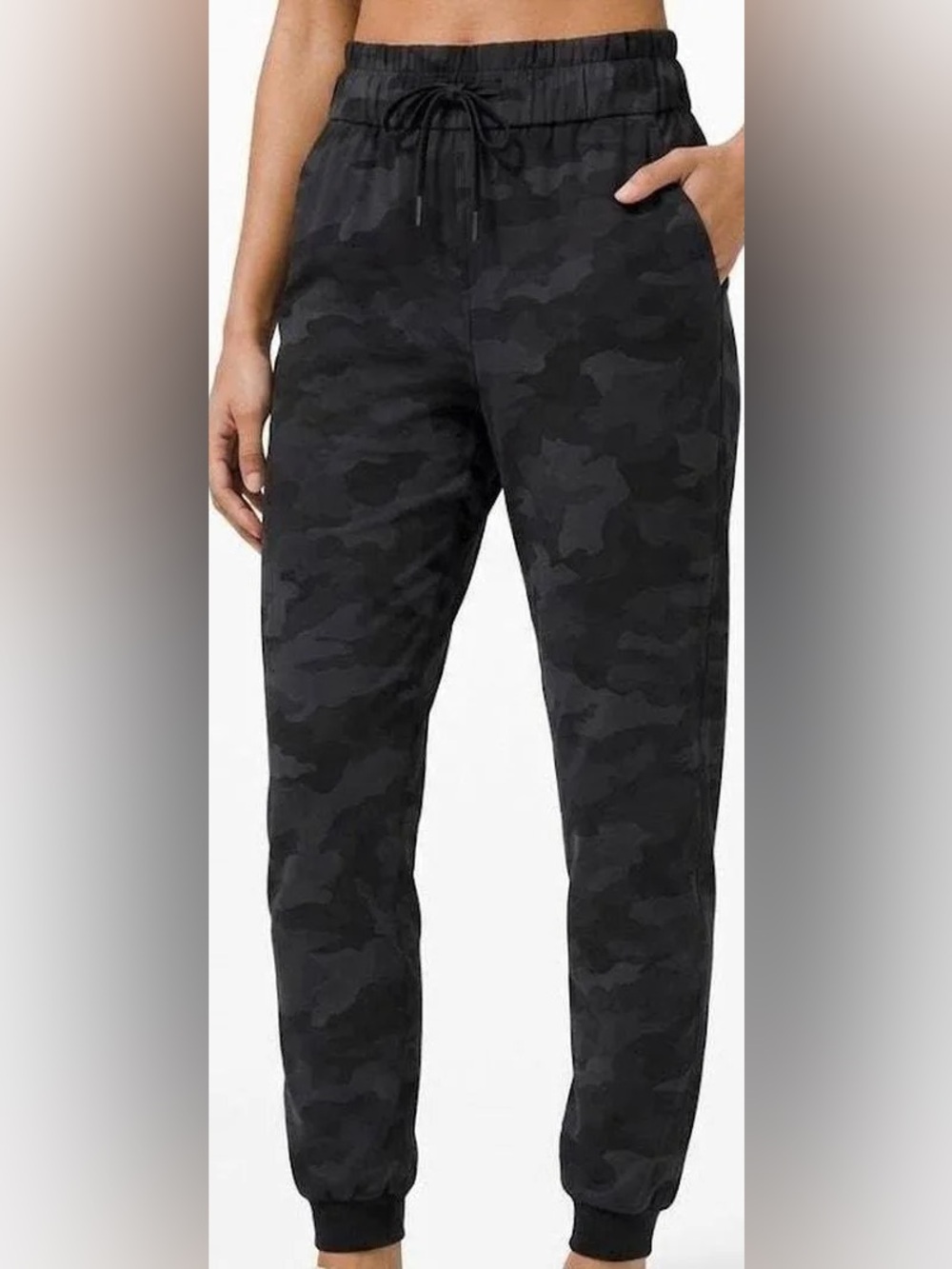 lululemon athletica Stretch High Rise Jogger in Black Camo